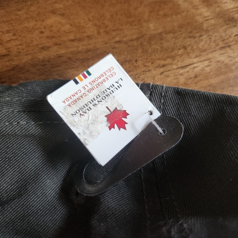 Hudson Bay Canada Bucket Hat Grey Cotton Unisex‎ Adults - Picture 5 of 5